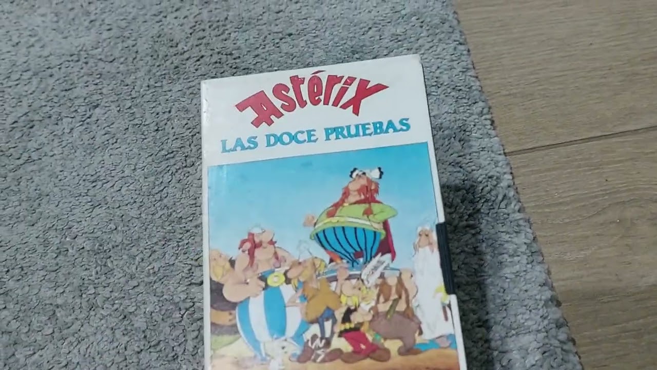 Astérix Y Cleopatra And Astérix Las Doce Pruebas VHS Collection 1979 1987