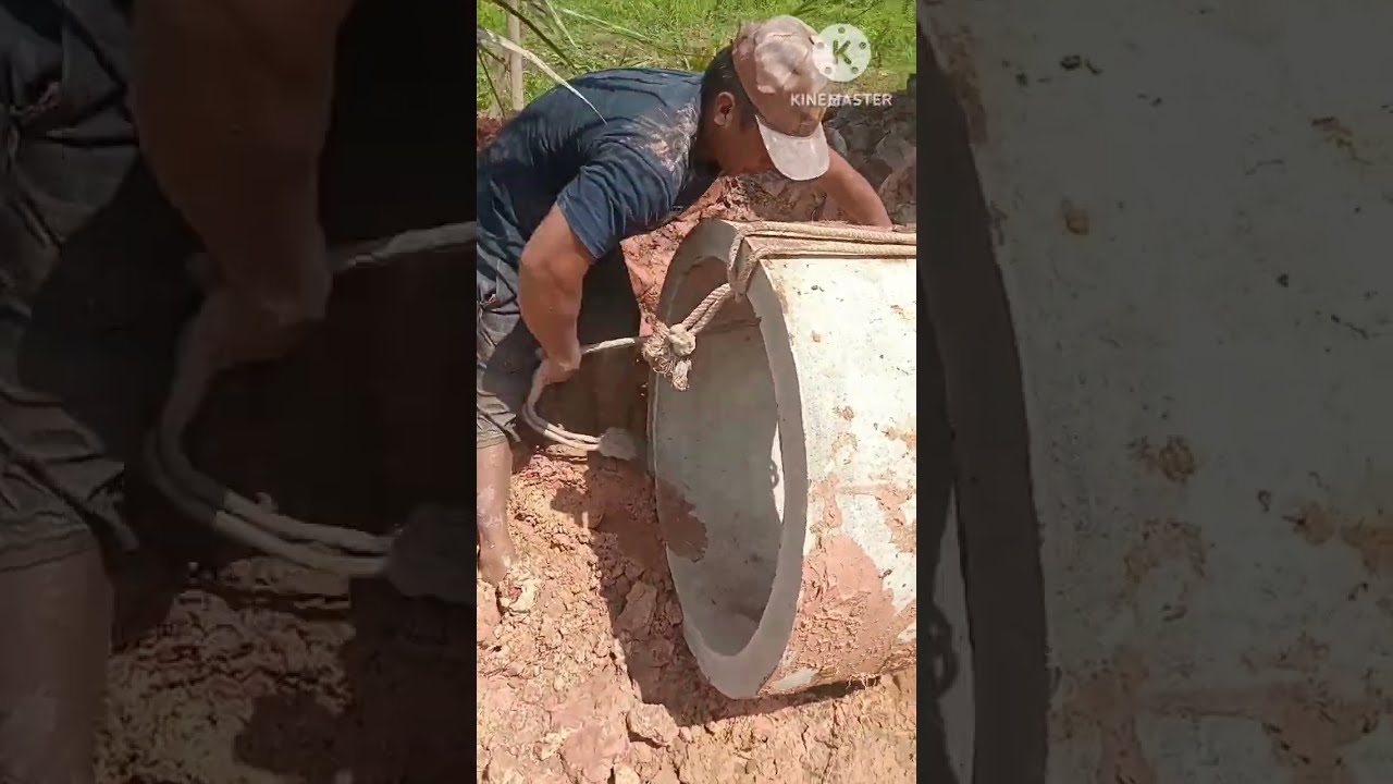 Cara Pemasangan dan Melepas Tali  Dalam Menurunkan Buis Beton