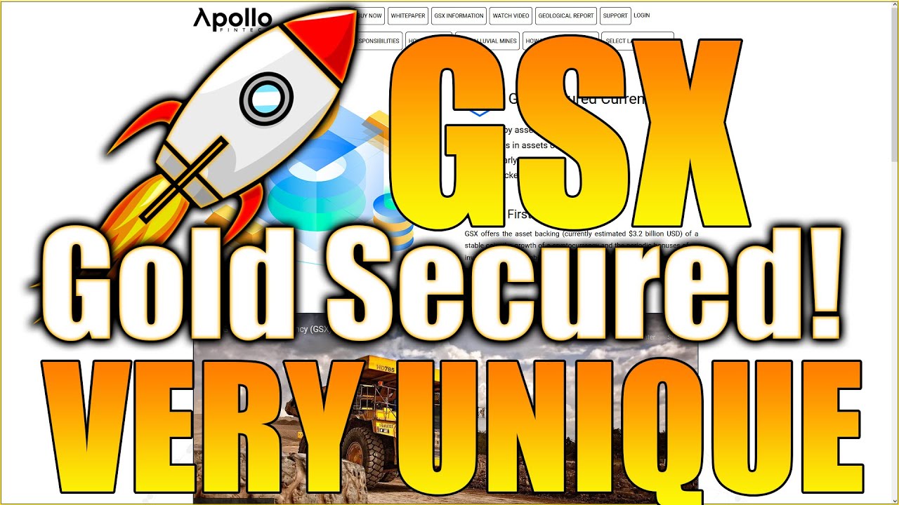 GSX - Gold Secured Company! Very Unique Potential Gem!