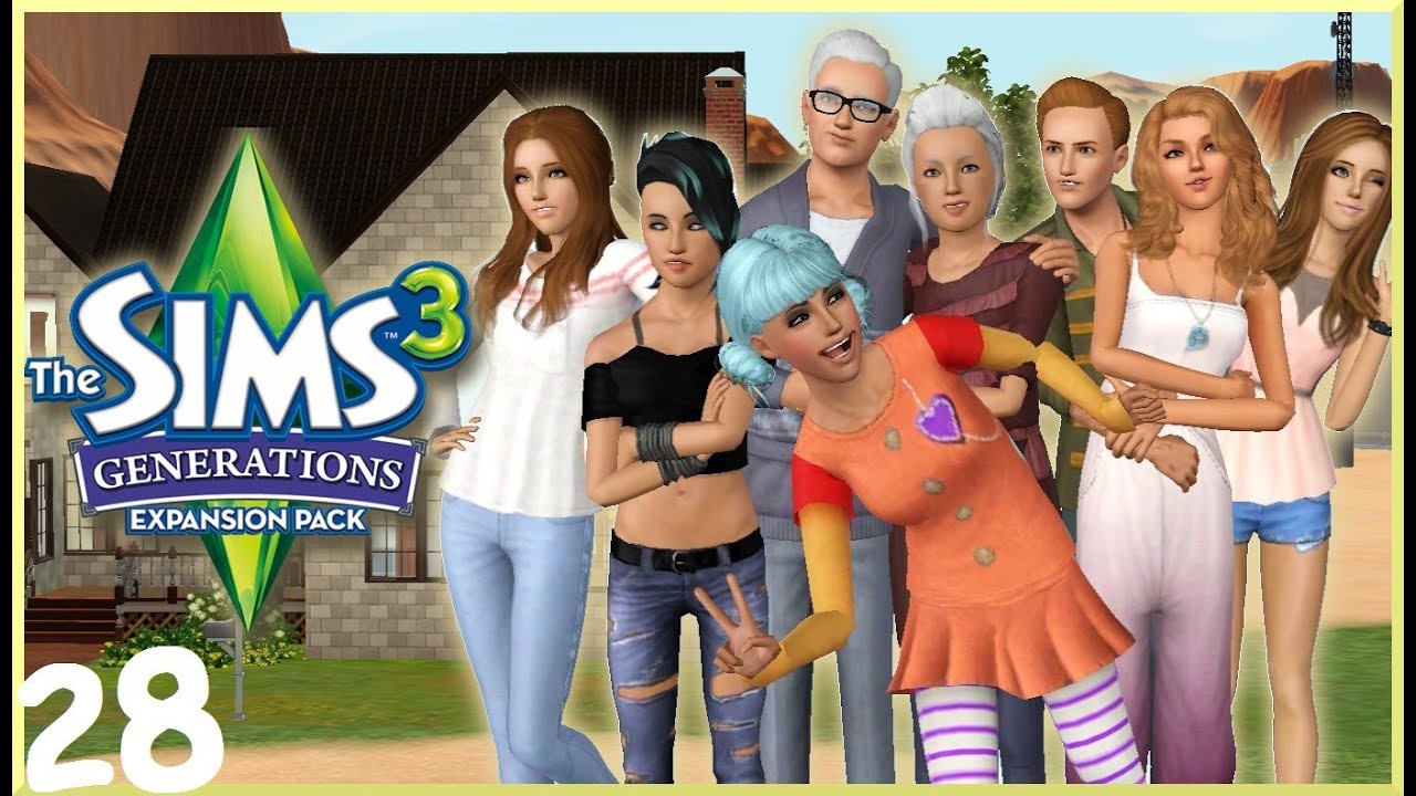 Давайте поиграем: The Sims 3: Поколения (Часть 28) — Жуткий день и тошнотворный голос!