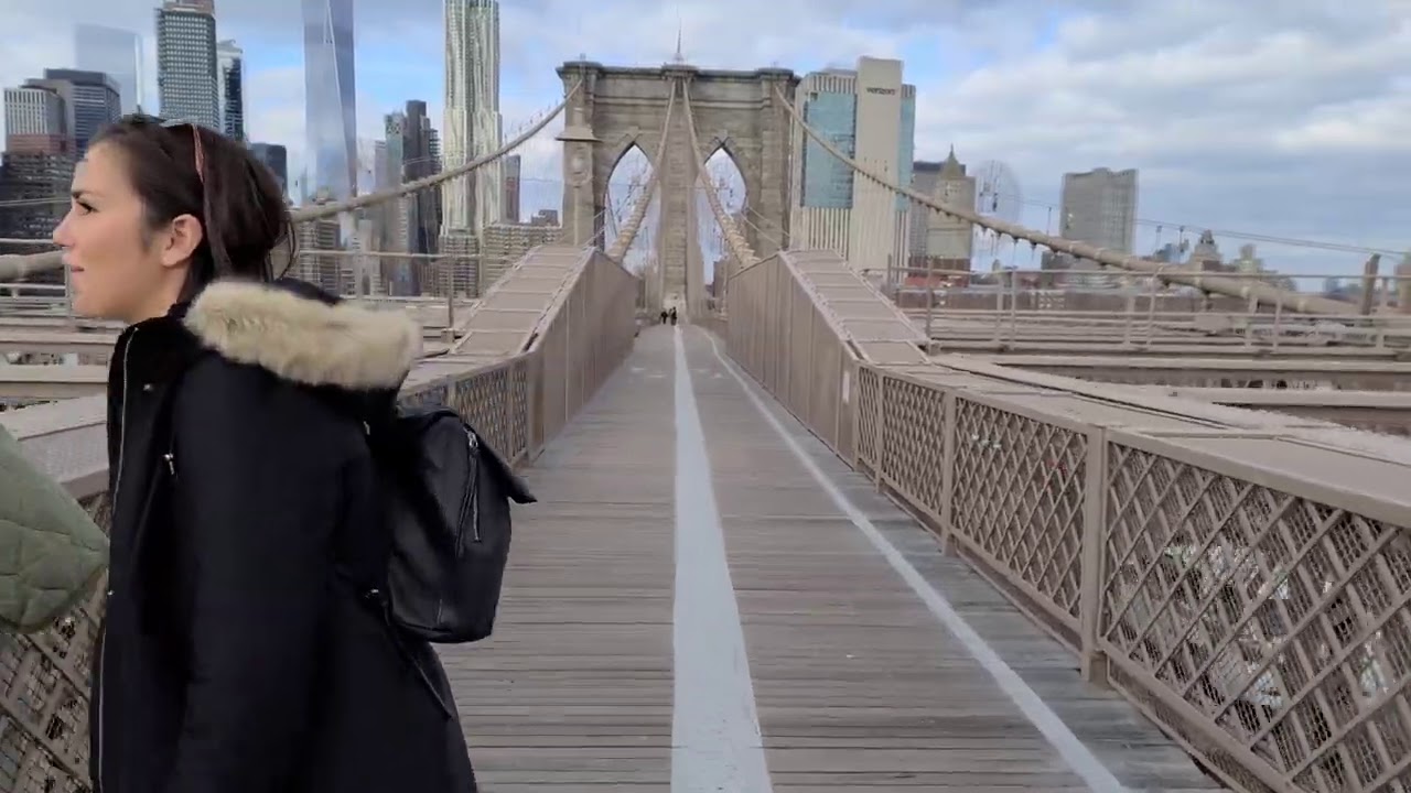 4K Il ponte di Brooklyn (Brooklyn Bridge)