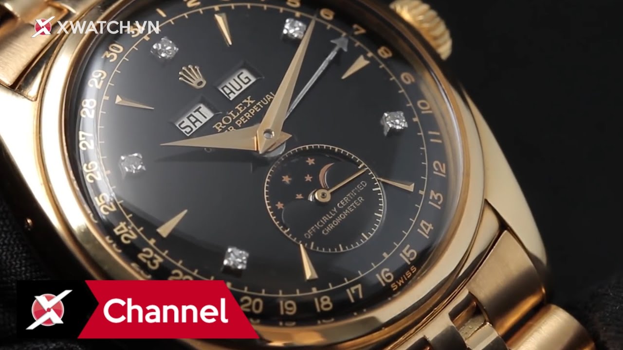 Đồng hồ Rolex hơn 100 tỷ đồng của vua Bảo Đại CH&Iacute;NH THỨC b&aacute;n đấu gi&aacute; th&agrave;nh c&ocirc;ng