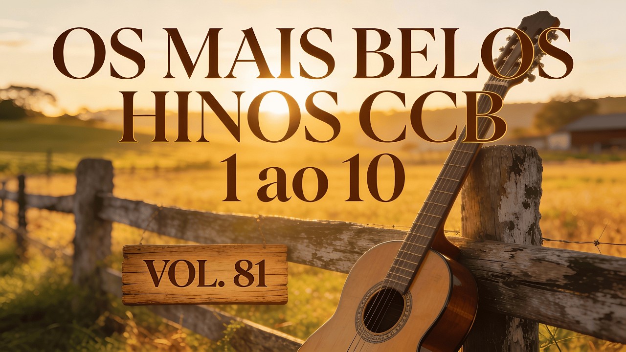 Os MAIS BELOS HINOS CCB | Moda de Viola #81