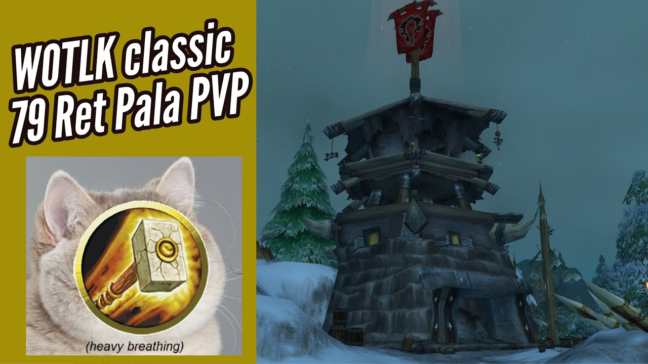 WOW WOTLK CLASSIC - Retribution Paladin 79 PVP