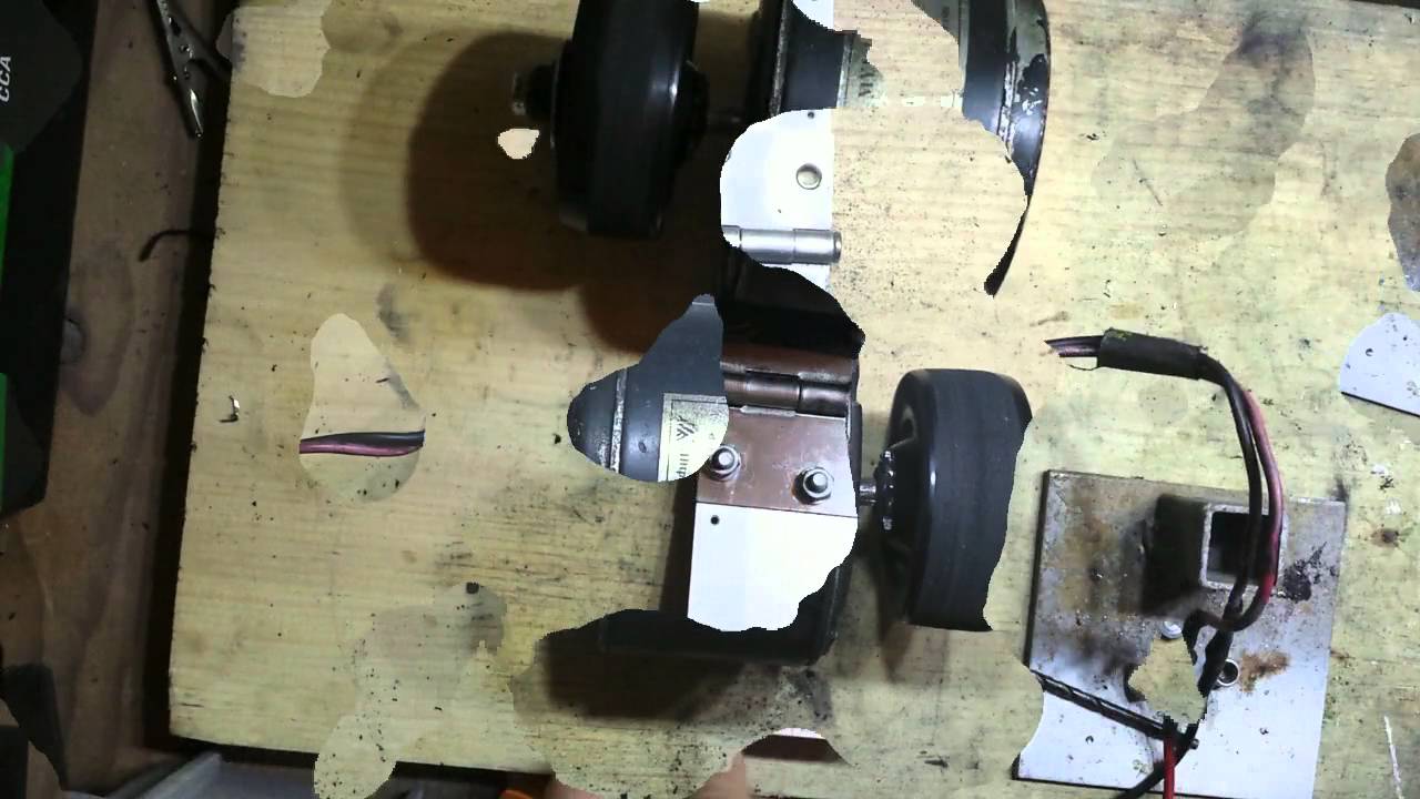 Friction drive electric bike motor part 5