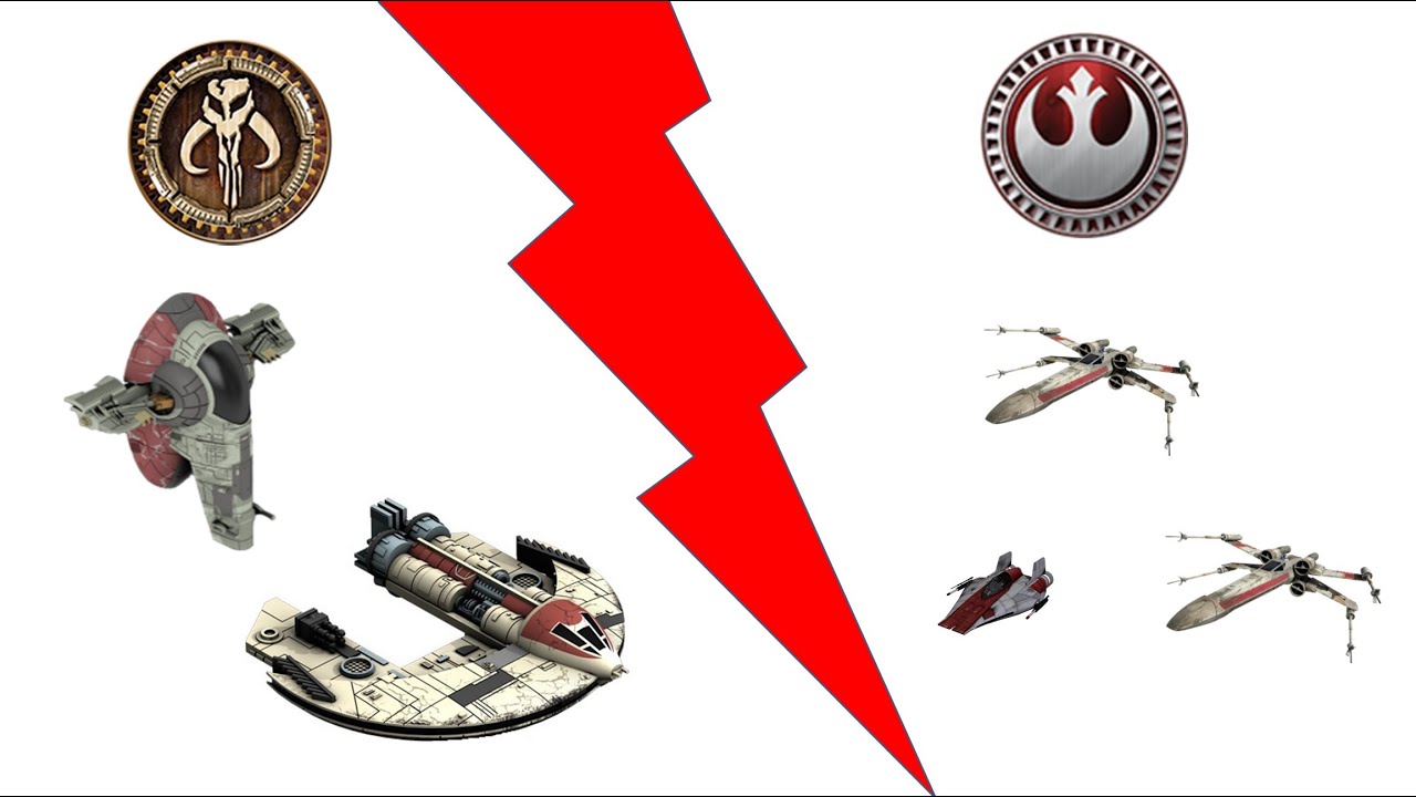 X-Wing - HS - Boba/Dengar   vs  Luke/Thane/Jake
