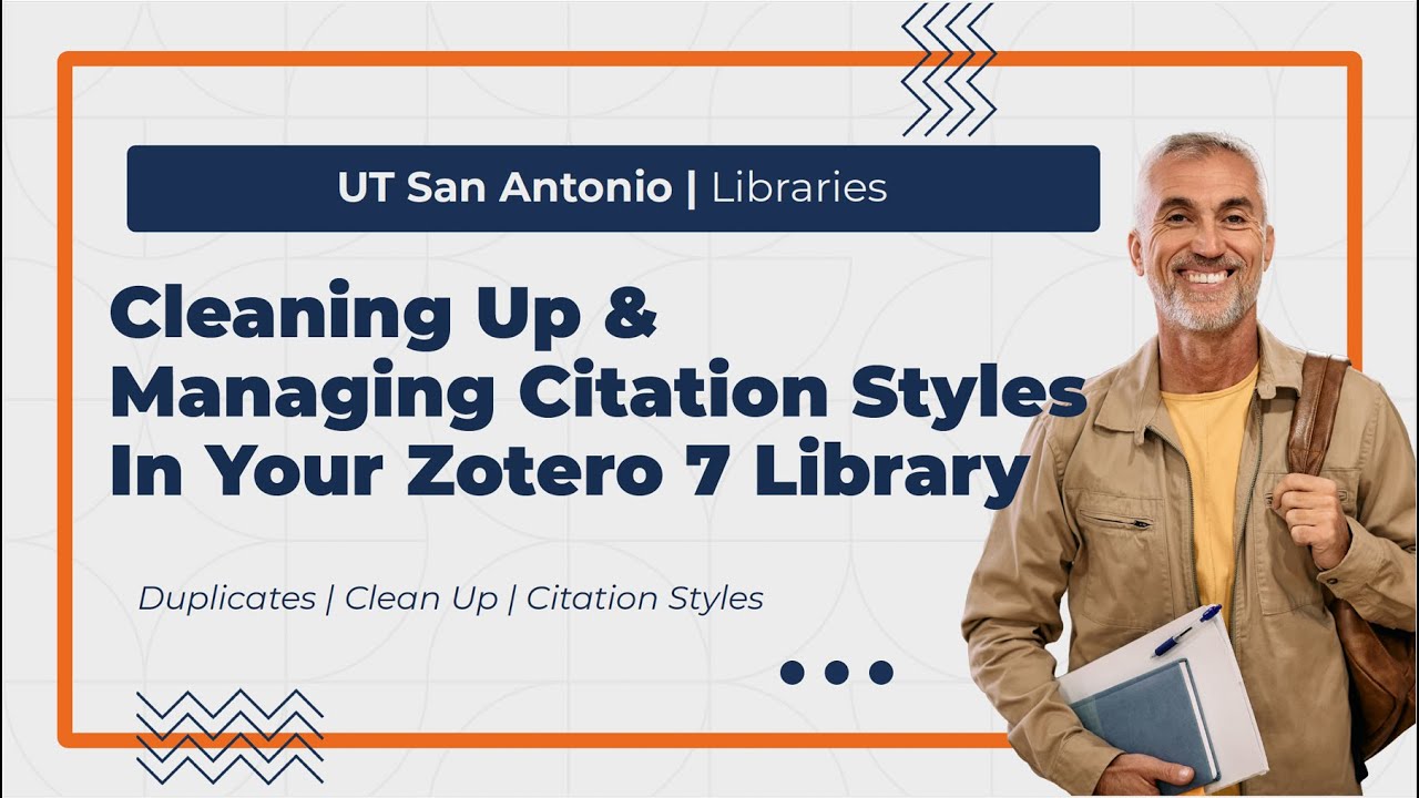 Zotero 7: Cleaning Up Your Library & Managing Citation Styles