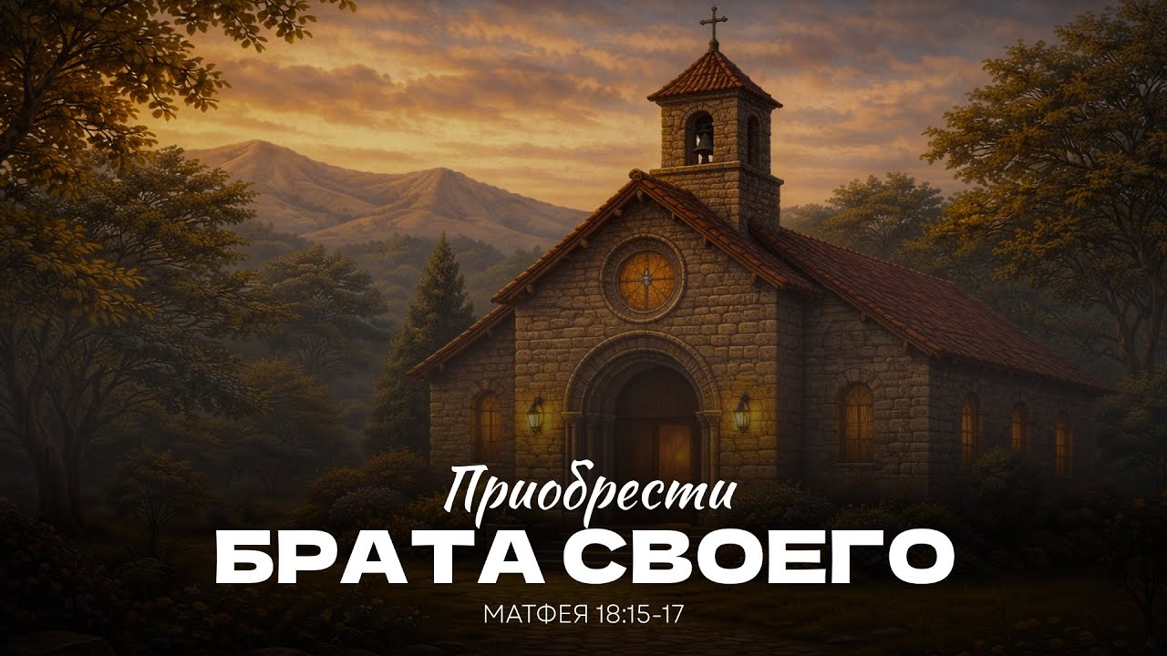 Приобрести брата своего | Матфея 18:15-17 | Мануйлов Владимир 18.01.26