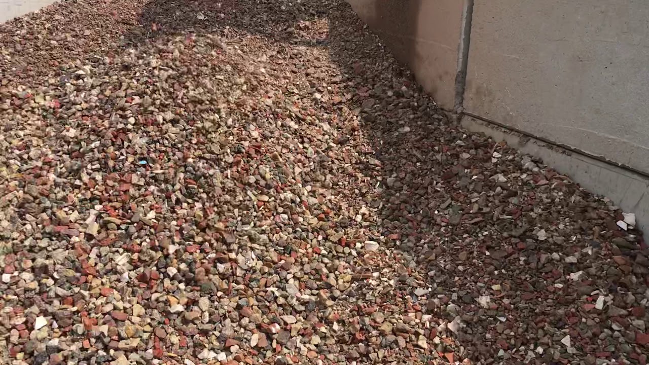 Recycling Anlage für Bauschutt