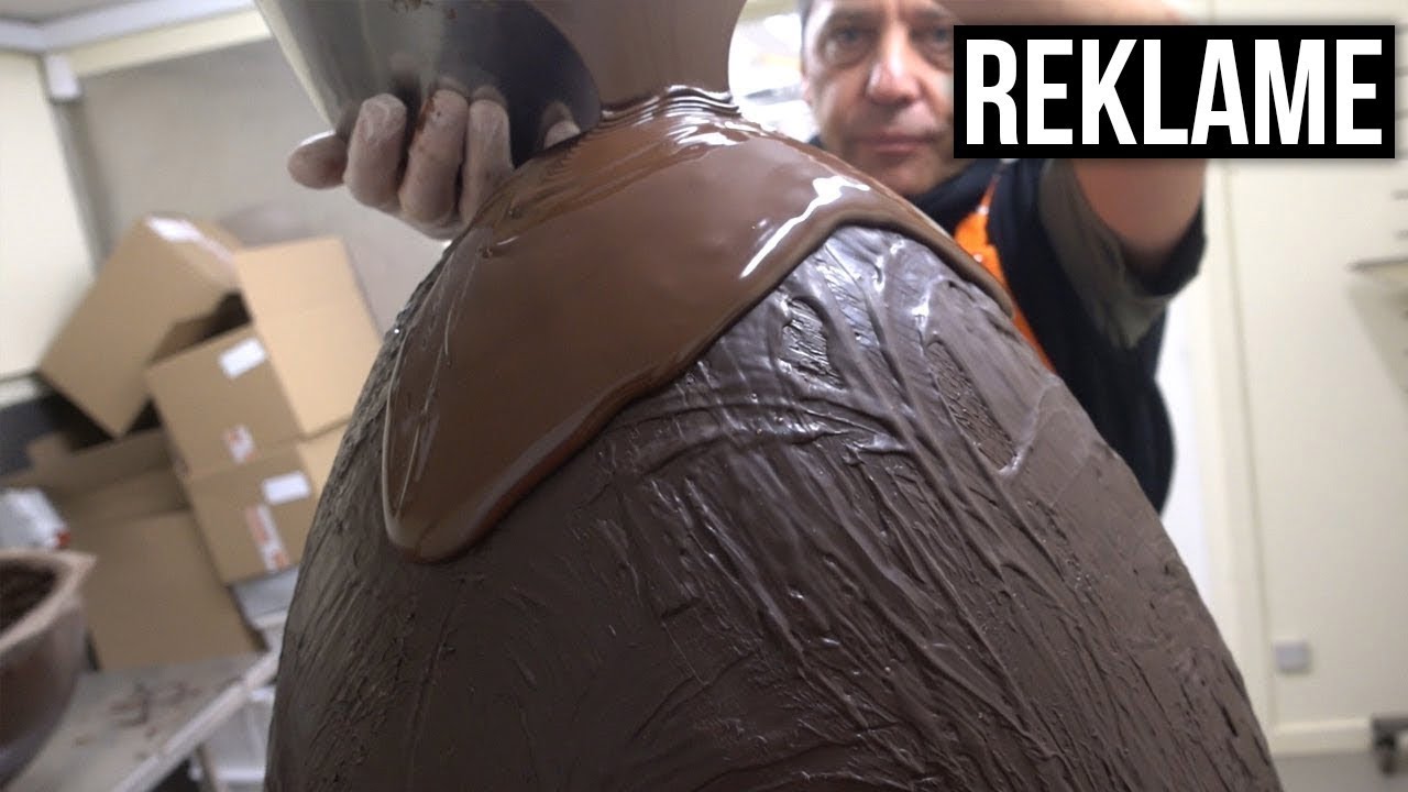 GIGANTISK PÅSKEÆG + Benny_1 Chokolade