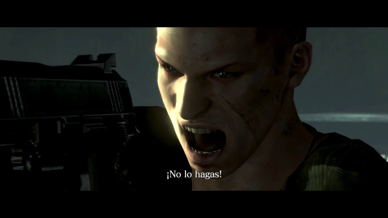 Resident evil 6 Jake habla con Chris