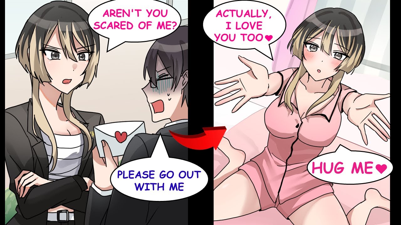 The Delinquent Girl Everyone Is Afraid Of, Actually Had a Crush on a Nerd Like Me...【Manga】【RomCom】