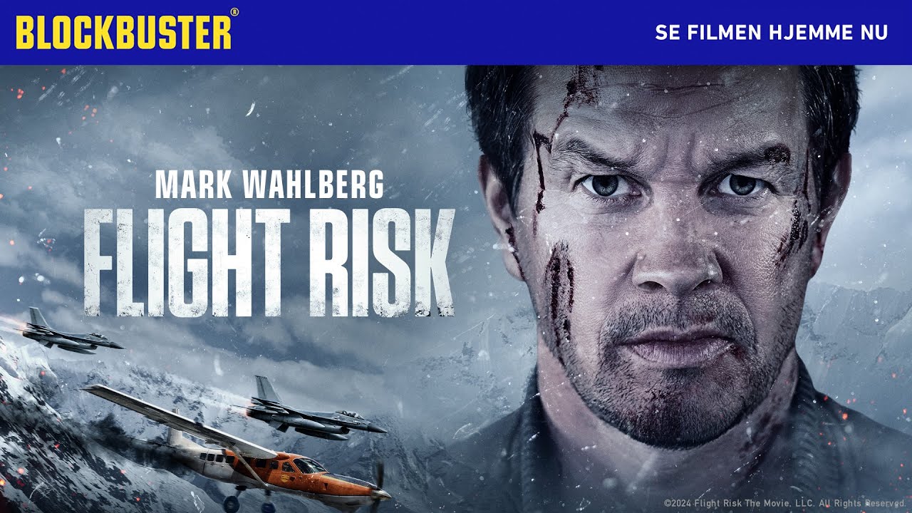 K&oslash;b FLIGHT RISK p&aring; Blockbuster.dk 🎬