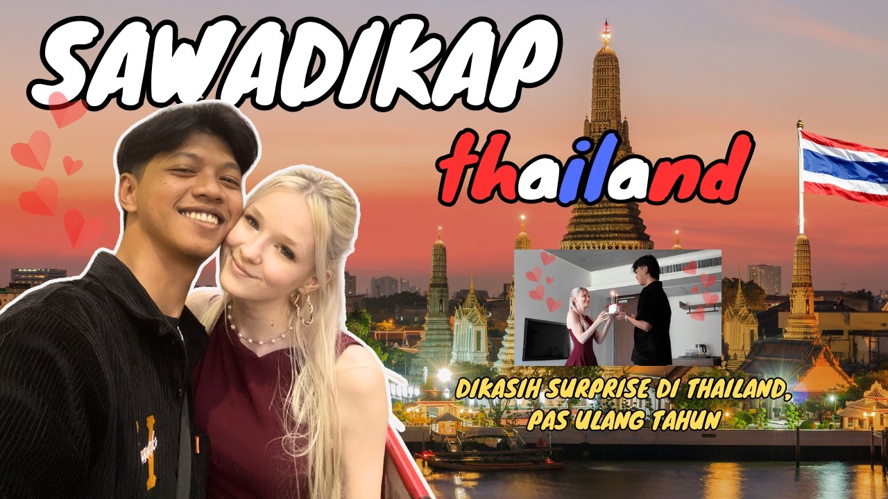 NGAJAK PASANGAN BULE KE THAILAND UNTUK PERTAMA KALI!!!