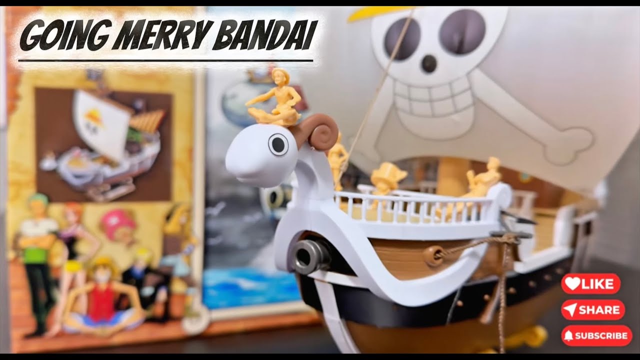 POV: Building the Going Merry ⚓ | One Piece Bandai Model Kit (No Talking)