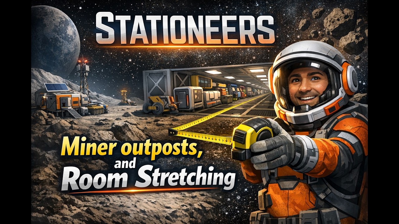 Stationeers Episode 14 - Three Deep Miners, One Broken Farm