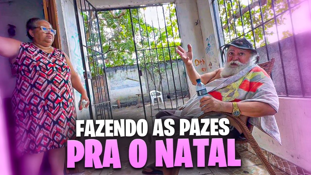 LUIZ DO SOM E DONA ZAZA FAZENDO AS PAZES PRA O NATAL | IZALICK 