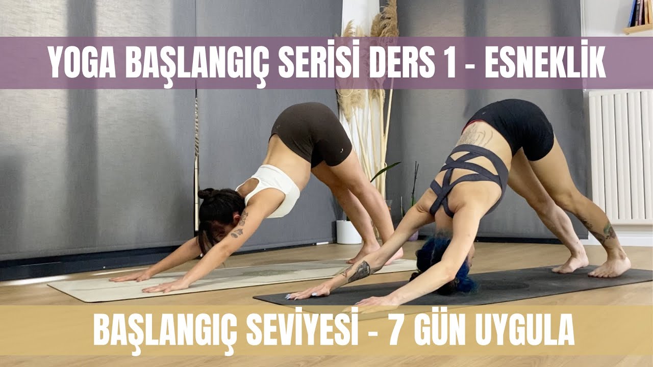 Yoga Başlangıç Serisi - Ders 1 ⎢Esneklik (7 Gün Uygula)