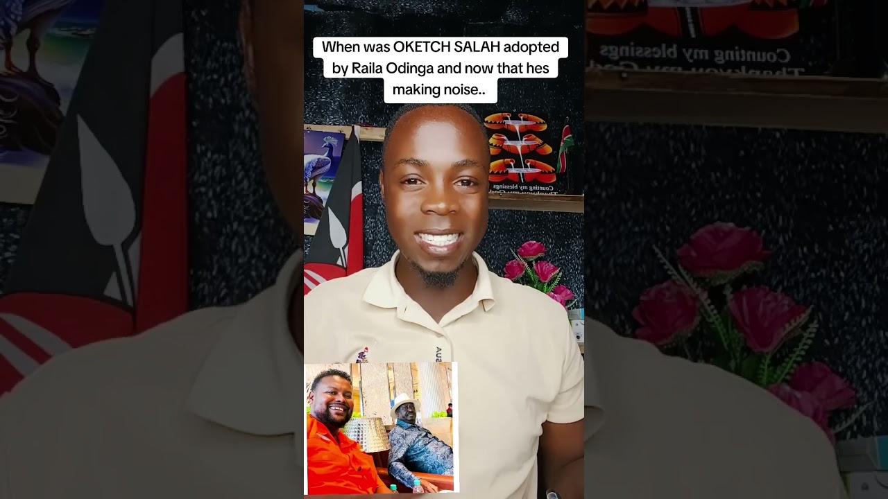 OKETCH SALAH IS A SPY IN ODM CAMP BE CAREFUL WITH HIM 