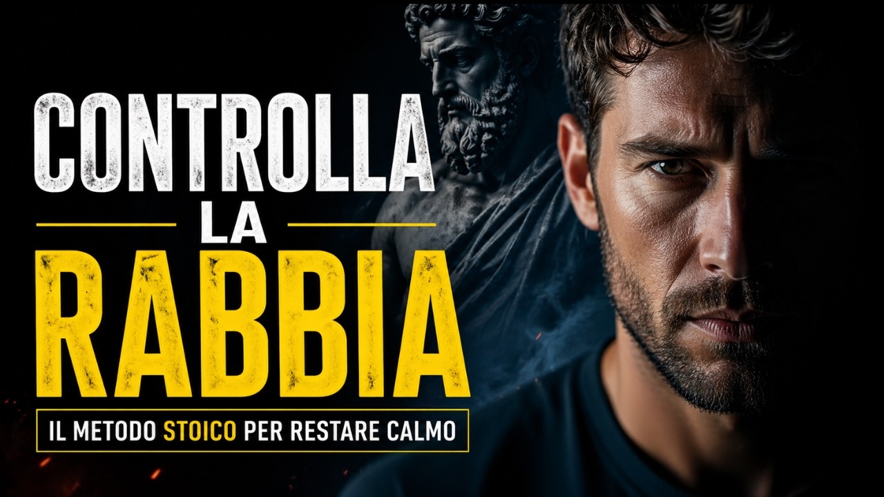 Fai QUESTO e NON TI ARRABBIERAI MAI PIÙ né TI Infastidirai con NESSUNO per NIENTE | STOICISMO