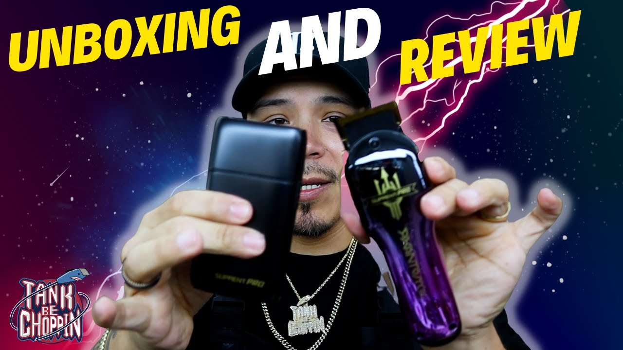 Unboxing and Review NEW Suprent Phantom Clipper and Dark Reaper Foil Shaver