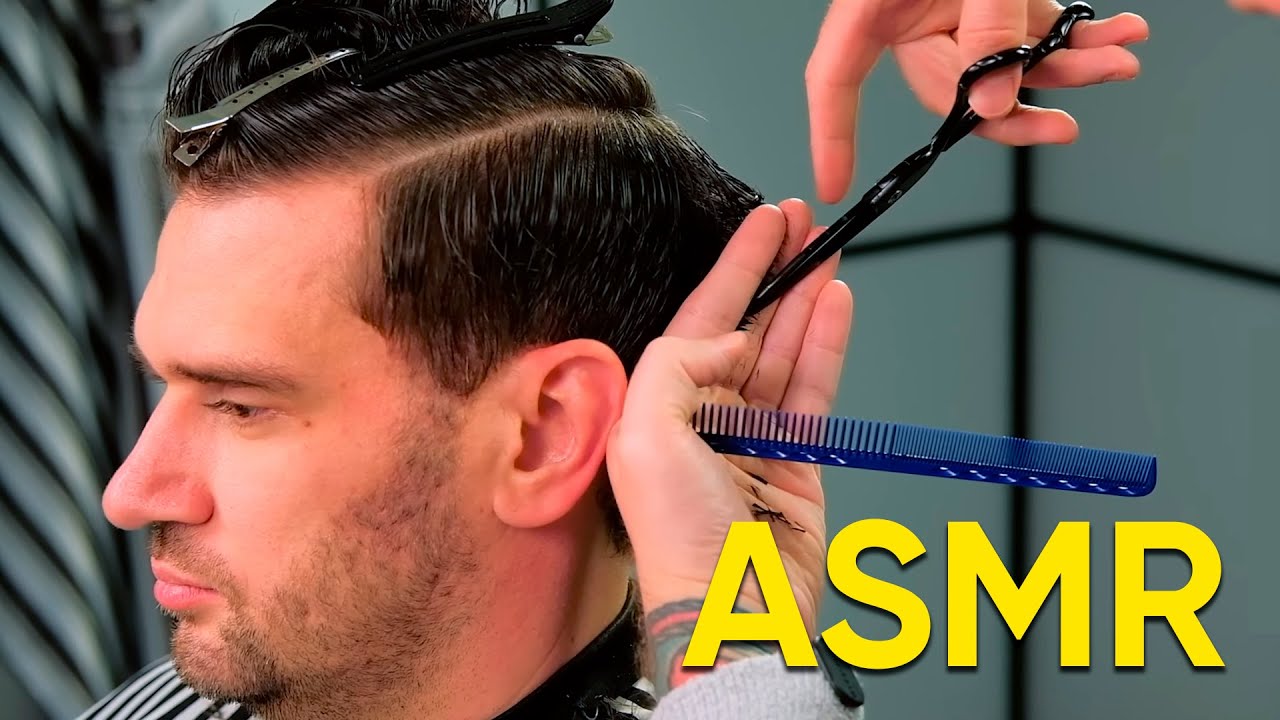 Perfect Scissors Only Haircut For Perfect Sleep! 💈 ASMR BARBER