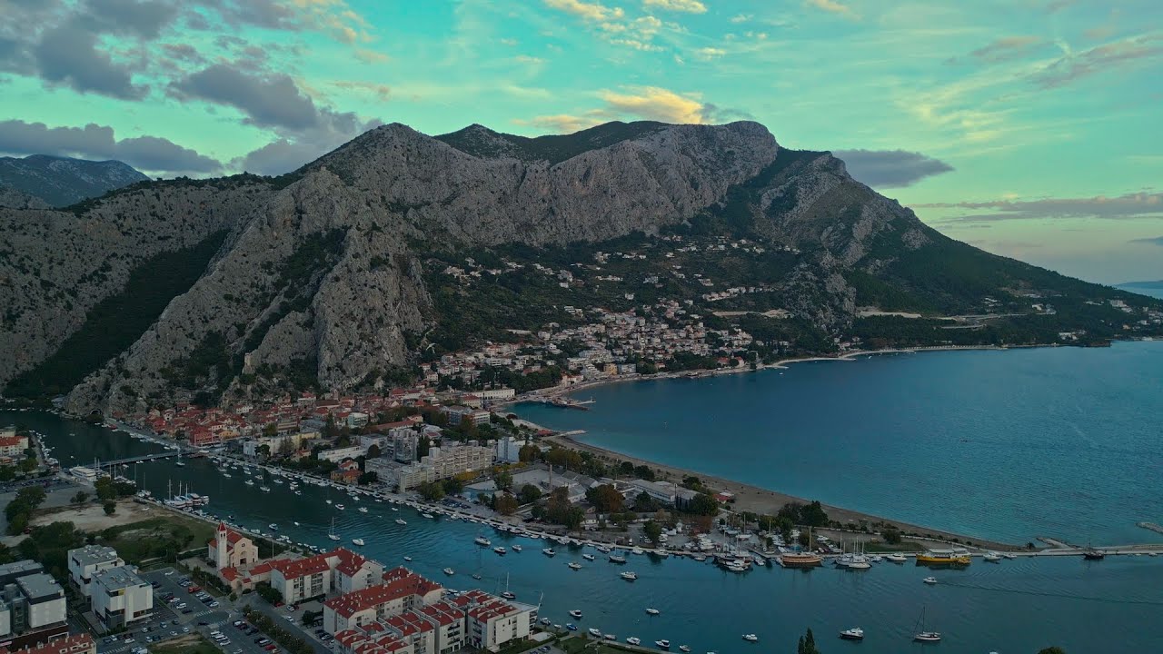 Climbing in Omiš, Croatia | A Drone Perspective