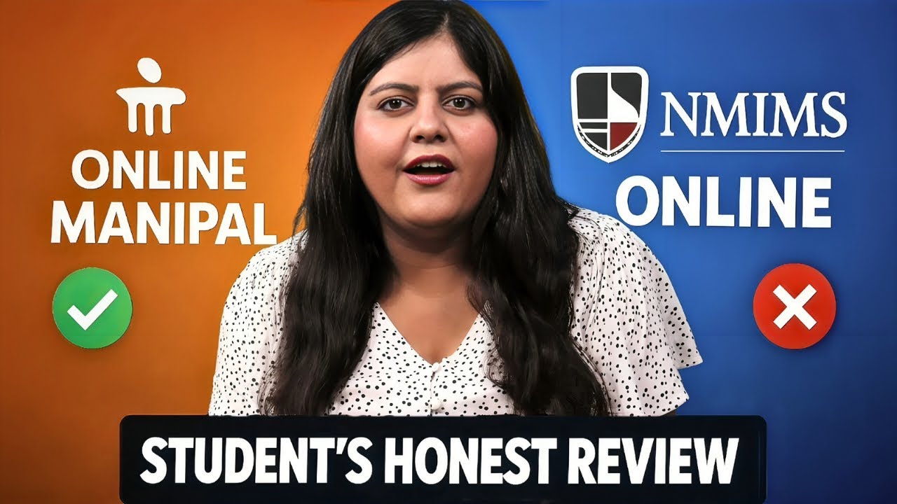Manipal Online VS NMIMS Online: Which is best? Student's Honest Review #universitywar