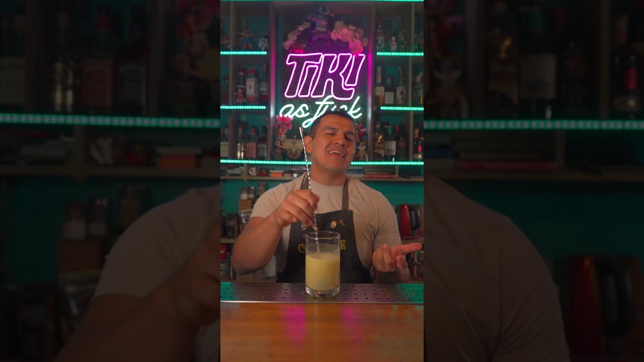 piña colada clarificada