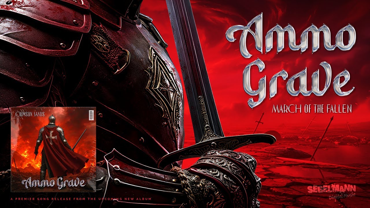 AmmoGrave - March of the Fallen - Official Audio - Power Metal - Melodic Metal - Medieval Vibes