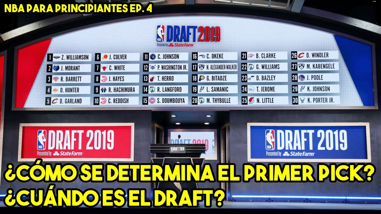 ¿QUÉ ES Y CÓMO FUNCIONA EL DRAFT DE LA NBA?  |  NBA para Principiantes EP. 4
