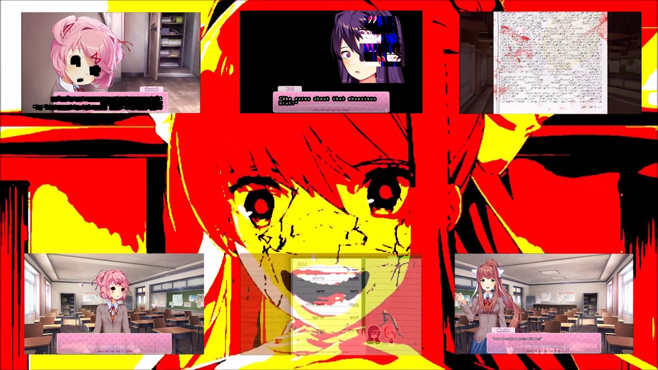 Doki Doki Literature Club Sparta Remix (NoBGM) [Inspired by DashieTheRemixer]