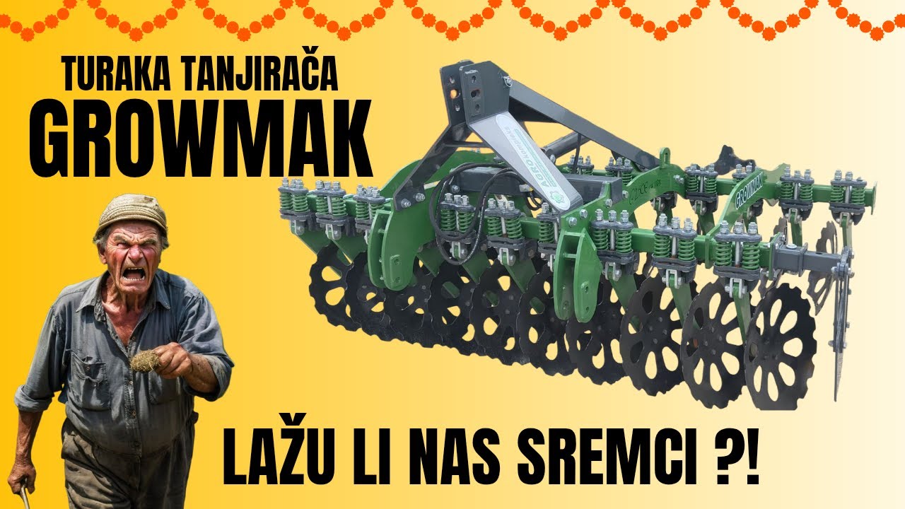 LAŽU LI NAS SREMCI ILI NE  ?!  NAJBOLJA TANJIRAČA - GROWMAK  // RECENZIJA