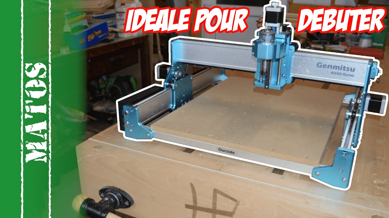 Une CNC idéale pour débuter -  GenMitsu 4040 Reno