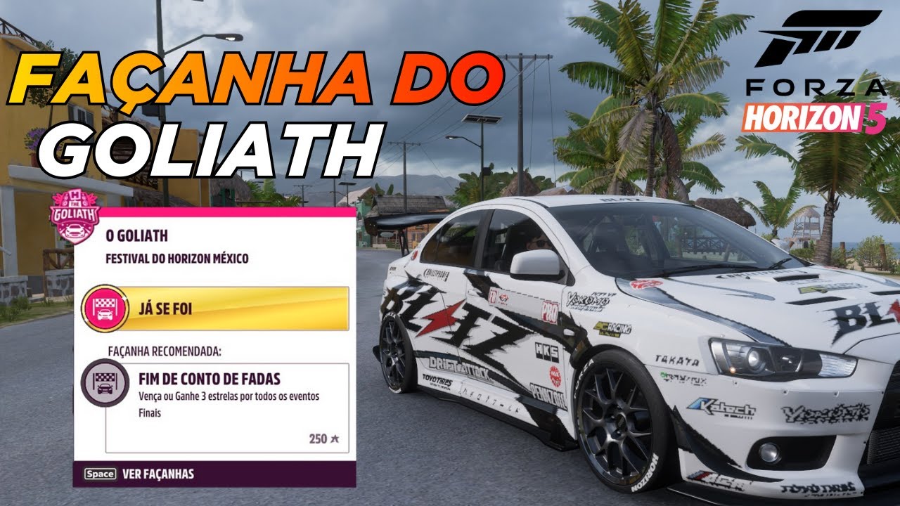 Façanha Tempo Limpo no Goliath | Forza Horizon 5