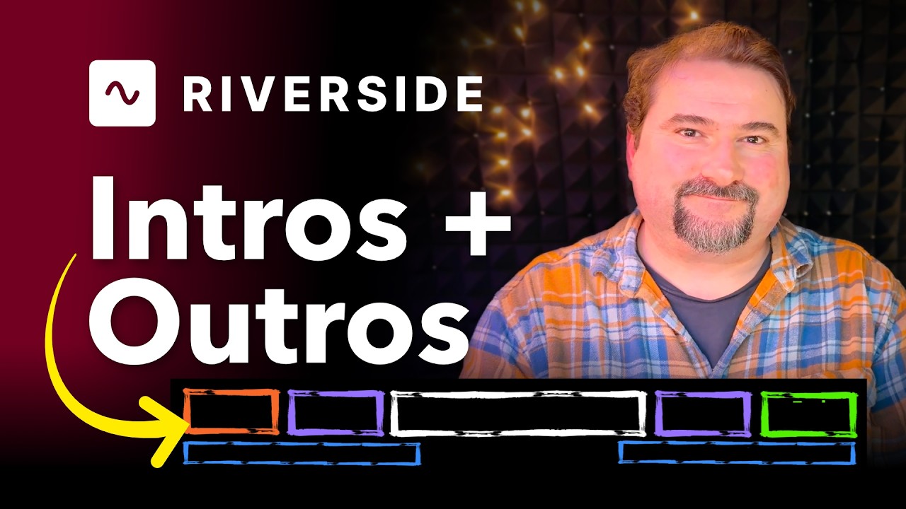 Add Intros, Outros, Hooks, Music to Podcast in Riverside