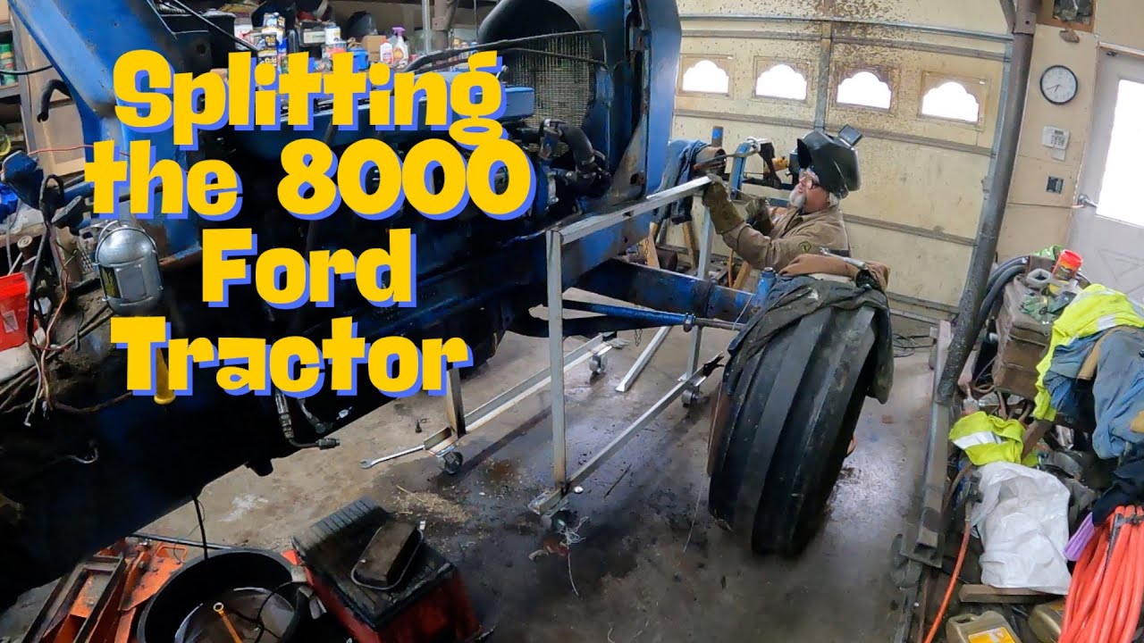 Видео №1 о разборке трактора Ford 8000.