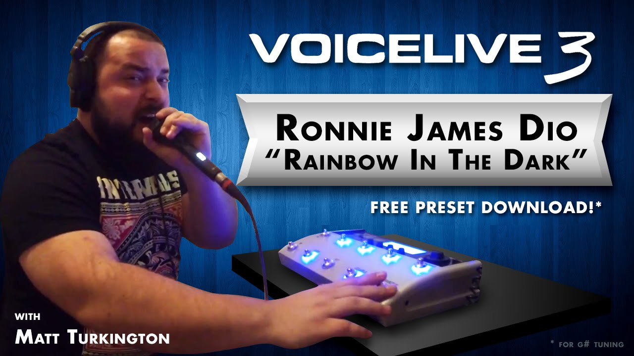 TC Helicon VoiceLive 3 Tutorial - Dio by Matt Turkington