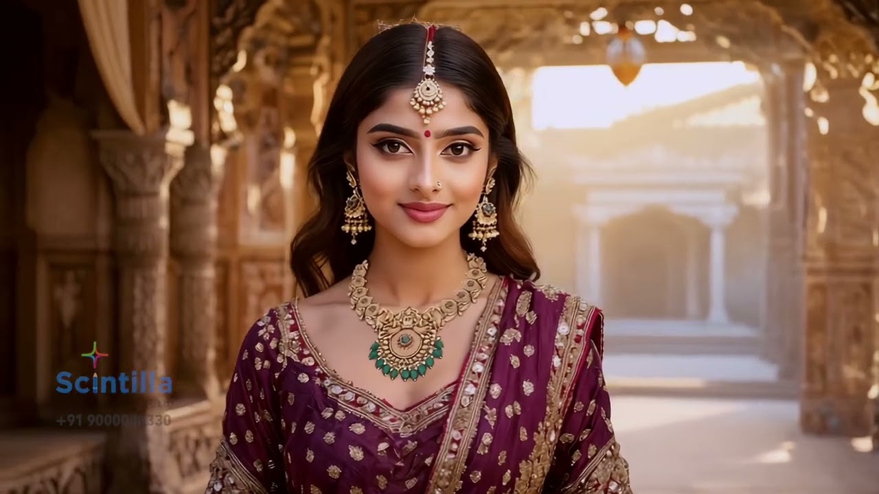 AI ad film production company in Hyderabad | Violet & Purple Fashion Jewellery Ad | AIM Kreations