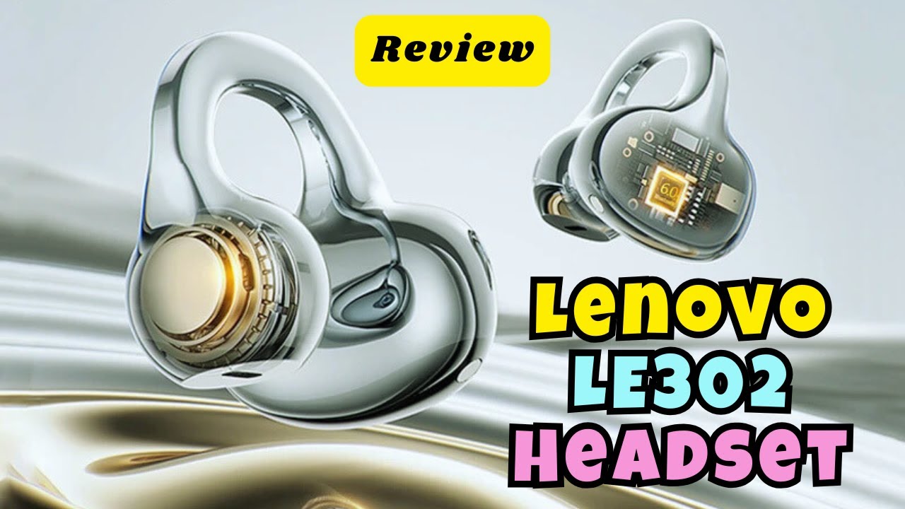 Беспроводная гарнитура Lenovo LE302 | Обзор наушников | Спортивные наушники с Bluetooth 6.0 и заж...
