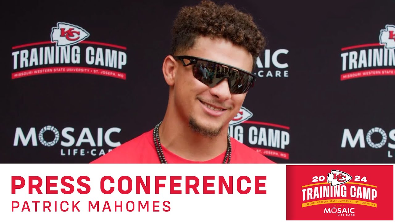 Patrick Mahomes & Head Coach Andy Reid Speak to the Media at Training Camp | JULY 16, 2024