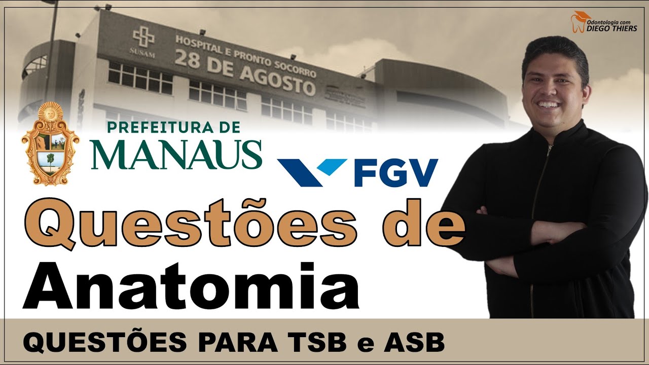 RESOLUÇÕES DE QUESTÕES (FGV) DE ANATOMIA EBSERH PARA TSB