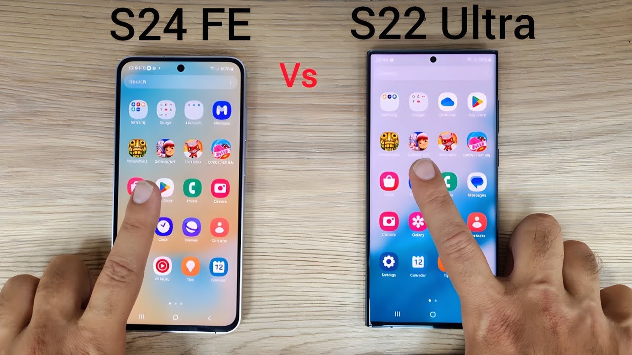 Samsung S24 FE vs S22 Ultra | SPEED TEST