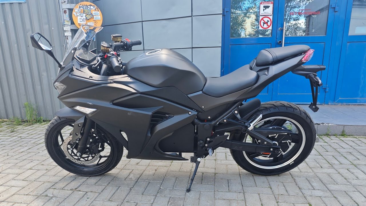 Привез из Китая электромотоцикл Yamaha R3 обзор