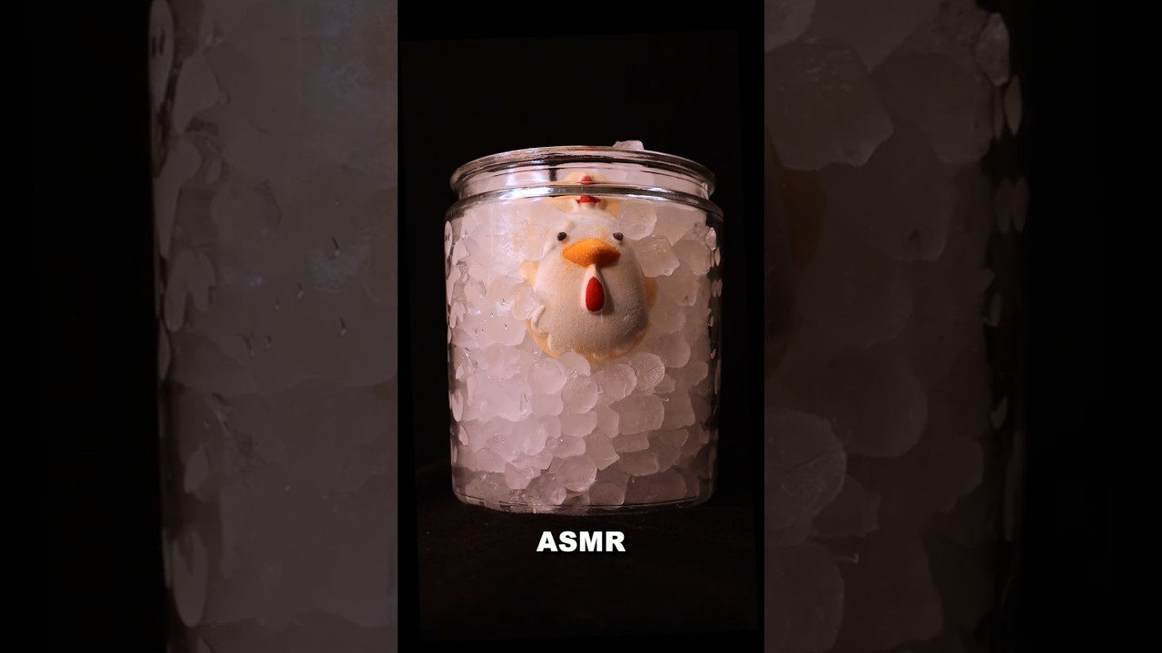 Hot vs Frozen ASMR Bath Bombs 🐔