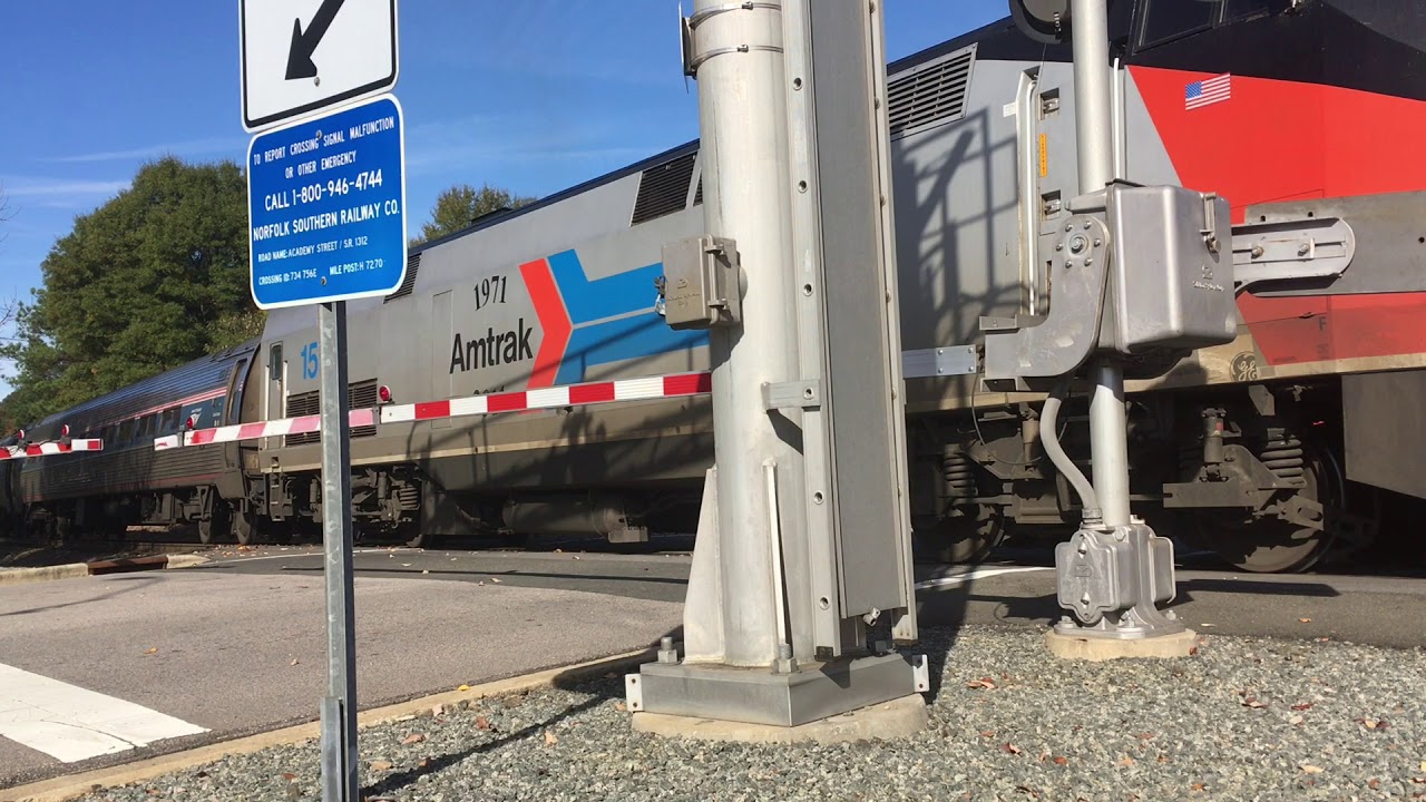 Phase I #156 Leads Amtrak Carolinian 80 Into Cary!