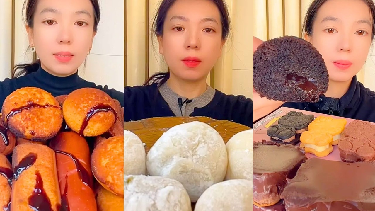 Traditional Chinese Homemade Food Eating Show | Buns Noodles & Desserts Mukbang #101