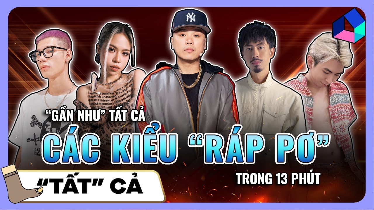 TỔNG HỢP 14 KIỂU RAPPER TẠI VIỆT NAM | TẤT CẢ #1