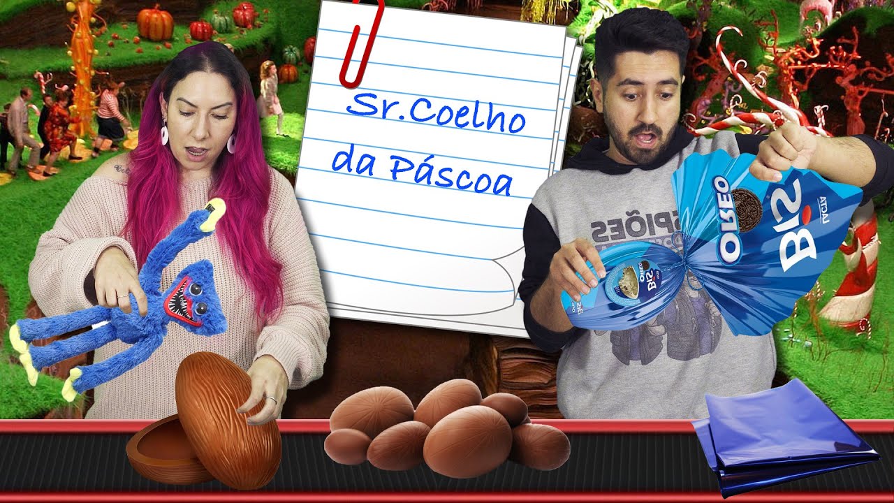 TRANSFORMAMOS NOSSA CASA EM UMA FÁBRICA DE OVOS DE PÁSCOA | Gabriel e Shirley 2.0