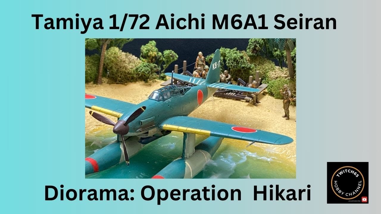 Building a WWII Japanese A6M1 'Seiran' Model Kit